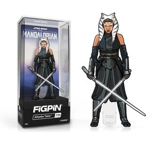 FiGPiN Classic Star Wars Ahsoka Tano #735, Enamel Pin, Collectible Pin NIB